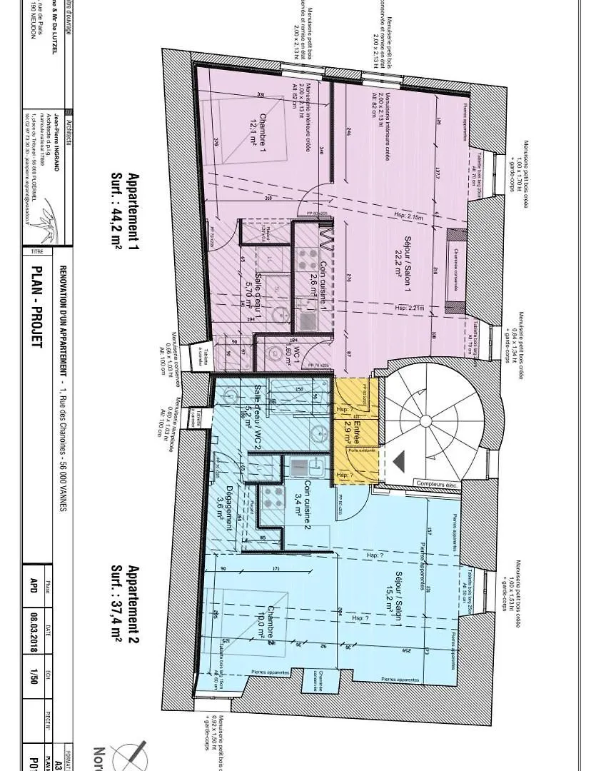 Henri & Henriette - Vannes 7 Pers Centre Historique
